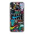 Дизайнерский силиконовый чехол для Vivo Y17 найк nike черный