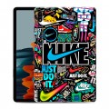 Дизайнерский силиконовый чехол для Samsung Galaxy Tab S7 найк nike черный