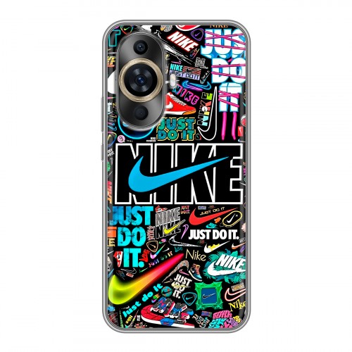 Дизайнерский силиконовый чехол для Huawei Nova 11 найк nike черный