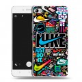 Дизайнерский пластиковый чехол для Lenovo S90 найк nike черный