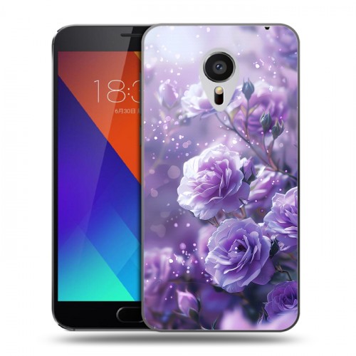 Дизайнерский пластиковый чехол для Meizu MX5 Розы цветы