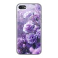 Дизайнерский силиконовый чехол для Iphone 7 Розы цветы