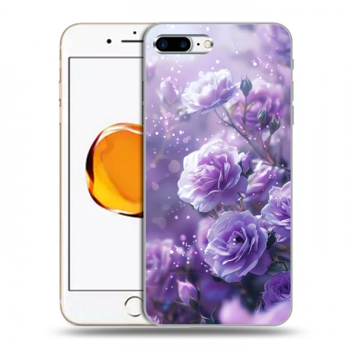 Дизайнерский пластиковый чехол для Iphone 7 Plus / 8 Plus Розы цветы