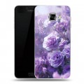 Дизайнерский пластиковый чехол для Samsung Galaxy C5 Розы цветы