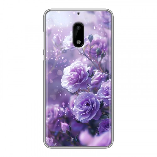 Дизайнерский пластиковый чехол для Nokia 6 Розы цветы