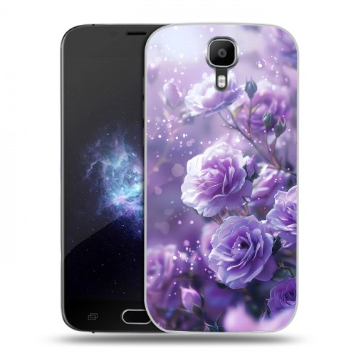 Дизайнерский пластиковый чехол для Doogee X9 Pro Розы цветы