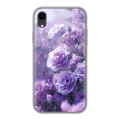 Дизайнерский силиконовый чехол для Iphone Xr Розы цветы