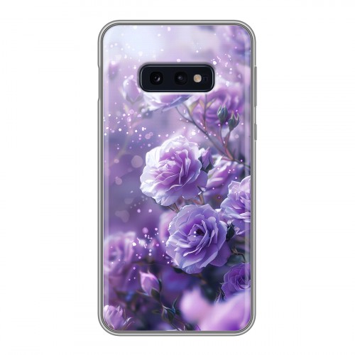 Дизайнерский силиконовый чехол для Samsung Galaxy S10e Розы цветы