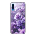 Дизайнерский силиконовый чехол для Samsung Galaxy A50 Розы цветы