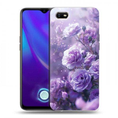 Дизайнерский пластиковый чехол для OPPO A1k Розы цветы