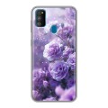 Дизайнерский силиконовый чехол для Samsung Galaxy M30s Розы цветы