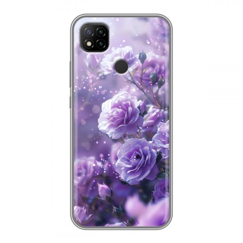 Дизайнерский силиконовый чехол для Xiaomi RedMi 9C Розы цветы