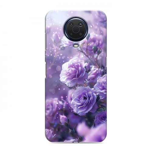 Дизайнерский силиконовый чехол для Nokia G20 Розы цветы
