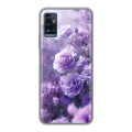 Дизайнерский силиконовый чехол для ZTE Blade A71 Розы цветы