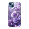 Дизайнерский силиконовый чехол для Iphone 13 Розы цветы