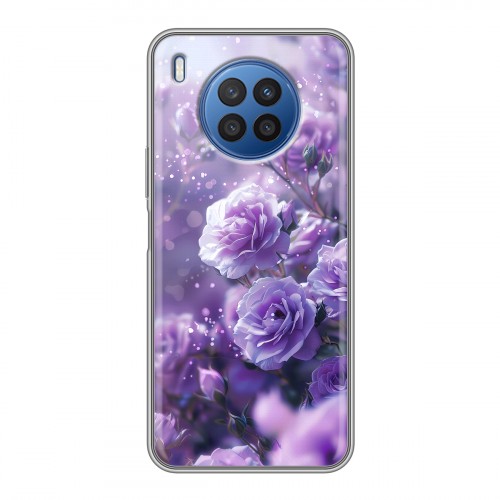 Дизайнерский силиконовый чехол для Huawei Nova 8i Розы цветы
