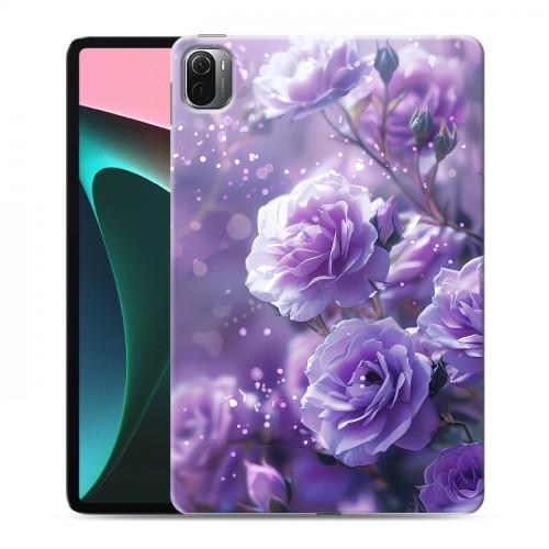 Дизайнерский силиконовый чехол для Xiaomi Pad 5 Розы цветы