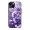 Дизайнерский силиконовый чехол для Iphone 14 Розы цветы