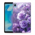 Дизайнерский силиконовый чехол для Realme Pad Mini Розы цветы