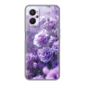 Дизайнерский силиконовый с усиленными углами чехол для OPPO A96 Розы цветы