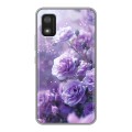 Дизайнерский силиконовый чехол для Itel A17 Розы цветы