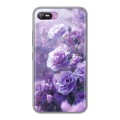 Дизайнерский силиконовый с усиленными углами чехол для Itel A25 Розы цветы