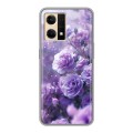Дизайнерский силиконовый чехол для OPPO Reno7 Розы цветы
