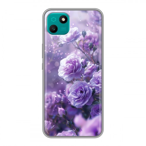 Дизайнерский силиконовый чехол для Wiko T10 Розы цветы