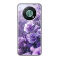 Дизайнерский силиконовый чехол для Huawei Nova Y90 Розы цветы