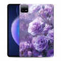 Дизайнерский силиконовый чехол для Xiaomi Pad 6 Розы цветы