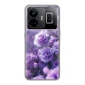 Дизайнерский силиконовый чехол для Realme GT3 Розы цветы