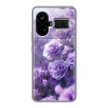 Дизайнерский силиконовый чехол для Realme GT5 Розы цветы