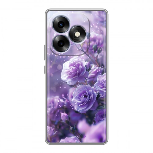 Дизайнерский силиконовый чехол для Itel S23 Plus Розы цветы