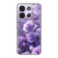 Дизайнерский силиконовый чехол для Itel A60s Розы цветы