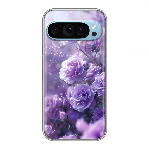 Дизайнерский силиконовый чехол для Google Pixel 9 Розы цветы
