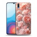 Полупрозрачный дизайнерский пластиковый чехол для Vivo V11 Розовые розы