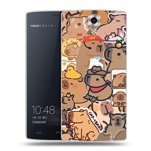 Дизайнерский силиконовый чехол для Homtom HT7 капибара