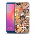 Дизайнерский пластиковый чехол для Huawei Honor View 10 капибара
