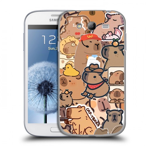 Дизайнерский пластиковый чехол для Samsung Galaxy Grand капибара