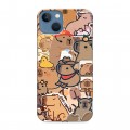 Дизайнерский силиконовый чехол для Iphone 13 капибара