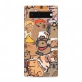 Дизайнерский силиконовый чехол для Google Pixel 6 капибара