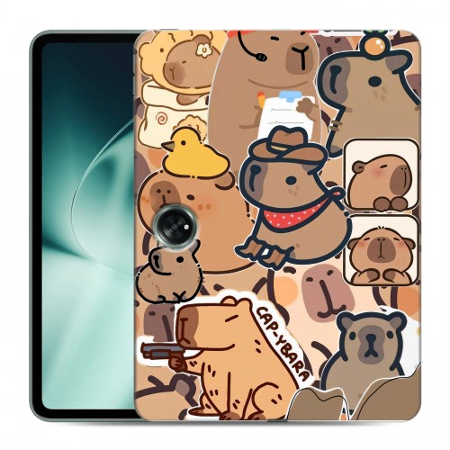 Дизайнерский силиконовый чехол для OnePlus Pad капибара