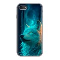 Дизайнерский силиконовый чехол для Iphone 7 бабочки саккура
