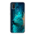 Дизайнерский силиконовый чехол для Samsung Galaxy M30s бабочки саккура