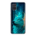 Дизайнерский силиконовый чехол для Samsung Galaxy A71 бабочки саккура