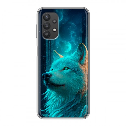 Дизайнерский силиконовый чехол для Samsung Galaxy A32 бабочки саккура