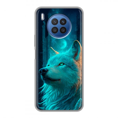 Дизайнерский силиконовый чехол для Huawei Nova 8i бабочки саккура