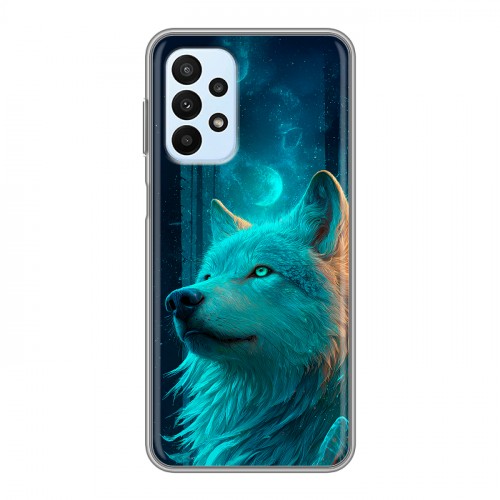 Дизайнерский силиконовый чехол для Samsung Galaxy A23 бабочки саккура
