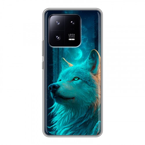 Дизайнерский силиконовый чехол для Xiaomi 13 Pro бабочки саккура