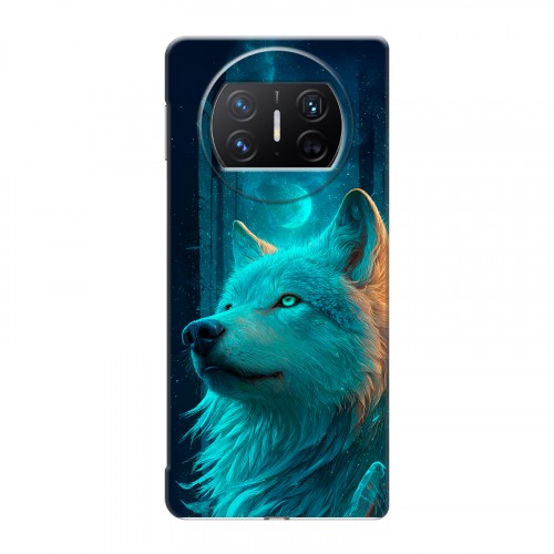 Дизайнерский пластиковый чехол для Huawei Mate X3 бабочки саккура